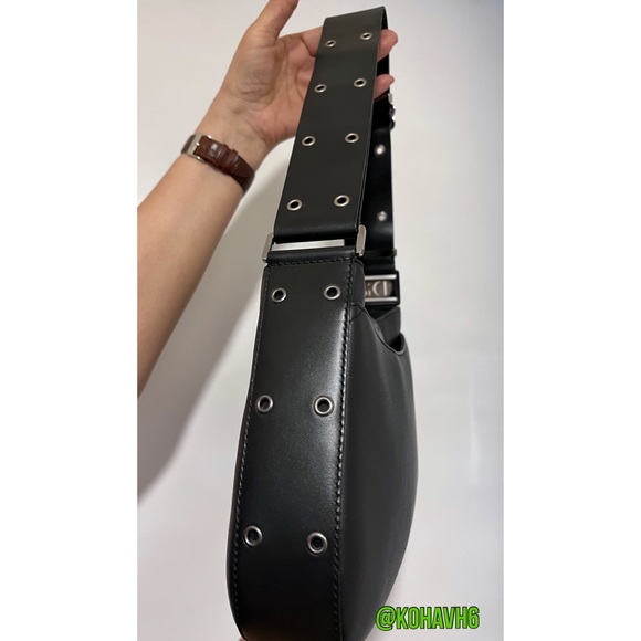 VINTAGE 2002 Christian Dior Black Street Chic Bag - Picture 4 of 12